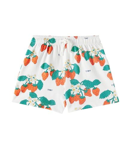 Shorts de jersey de algodón con fresas - Tinycottons - Modalova