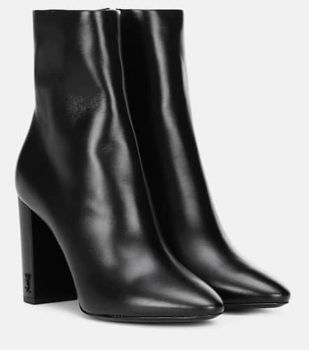 Lou 95 leather ankle boots - Saint Laurent - Modalova