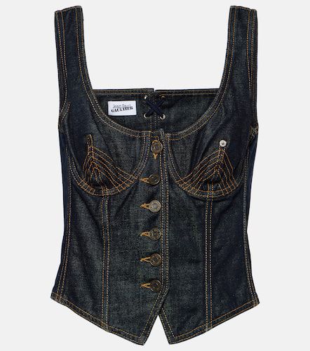 Jean Paul Gaultier Denim bustier - Jean Paul Gaultier - Modalova