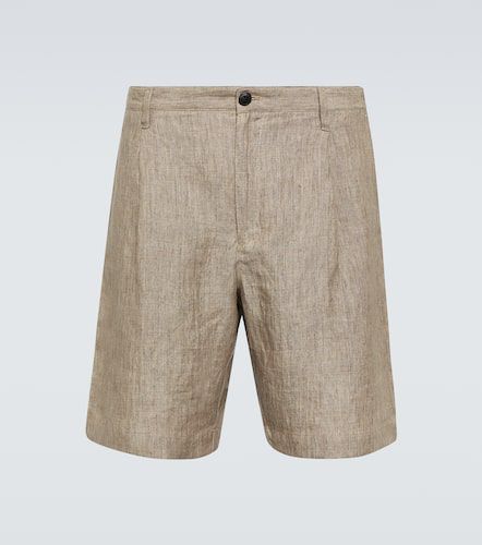 Sunspel Pleated linen shorts - Sunspel - Modalova