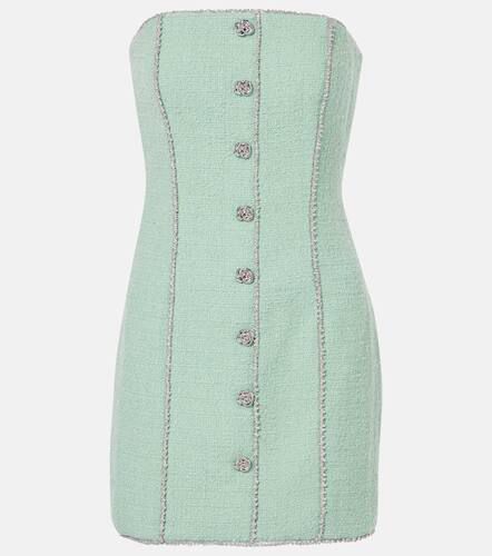 Embellished wool-blend bouclÃ© minidress - Rotate - Modalova