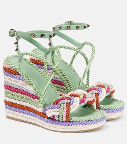 Rockstud espadrille sandals - Valentino Garavani - Modalova