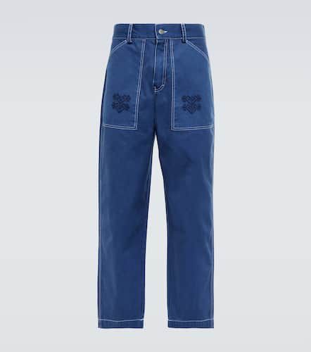 Adish Bestickte Straight Jeans - Adish - Modalova