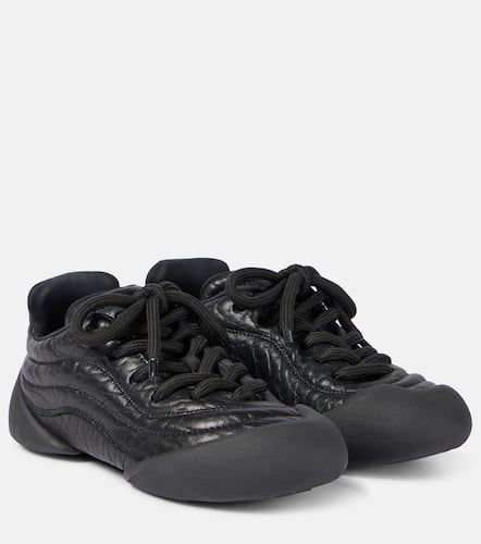 Flexion leather sneakers - Alexander McQueen - Modalova