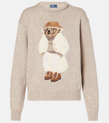 Polo Bear intarsia cotton sweater - Polo Ralph Lauren - Modalova