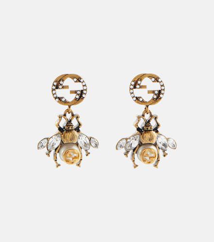Gucci Embellished earrings - Gucci - Modalova