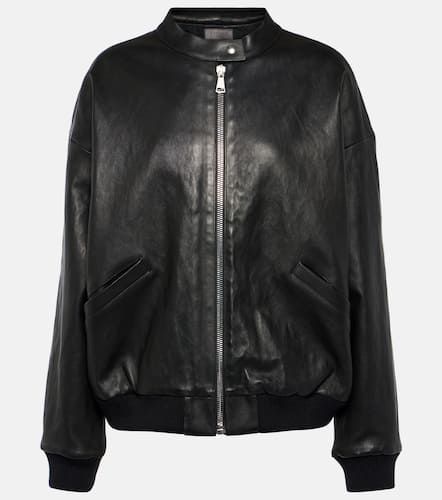 Pharrell leather bomber jacket - Stouls - Modalova