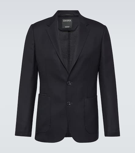 Zegna Single-breasted wool blazer - Zegna - Modalova