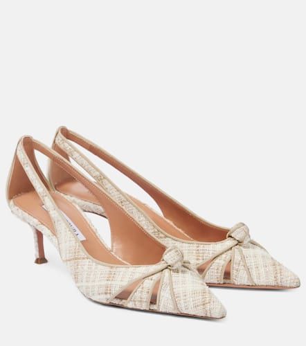 Salones Premiere 50 de tweed con aberturas - Aquazzura - Modalova