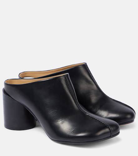 MM6 Maison Margiela Mules aus Leder - MM6 Maison Margiela - Modalova