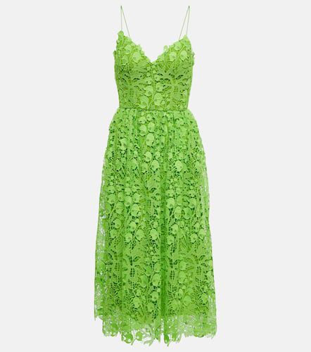 Monique Lhuillier Lace midi dress - Monique Lhuillier - Modalova