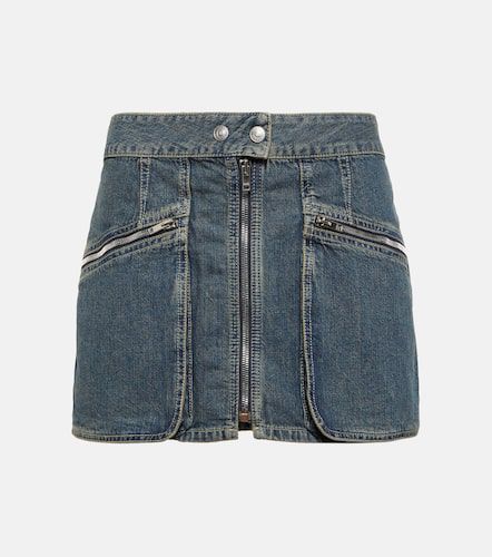 Fatsia denim miniskirt - Isabel Marant - Modalova