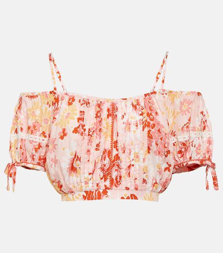 Bedrucktes Cropped-Top Bonny - Poupette St Barth - Modalova