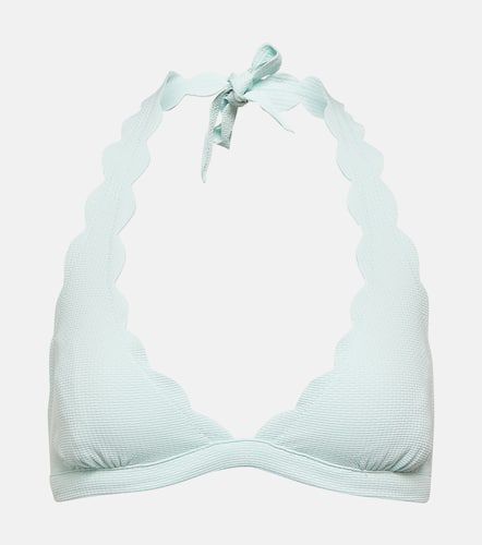 Spring scalloped halter neck bikini top - Marysia - Modalova