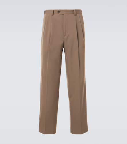 Pantalones anchos de gabardina de lana - Auralee - Modalova