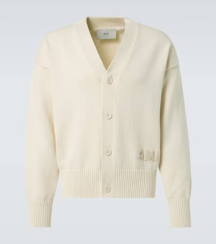 Cardigan aus Baumwolle und Wolle - Ami Paris - Modalova
