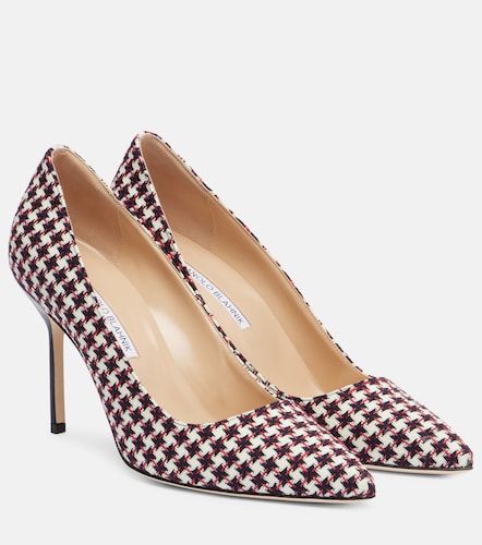 BB 90 houndstooth pumps - Manolo Blahnik - Modalova