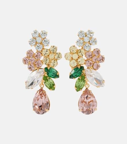 Bouquet crystal-embellished earrings - Jennifer Behr - Modalova