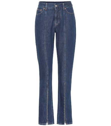 High-Rise Slim Jeans - MM6 Maison Margiela - Modalova