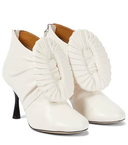 Verzierte Ankle Boots aus Leder - Loewe - Modalova