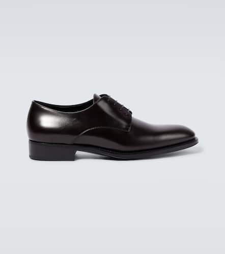 Adrien leather derby shoes - Saint Laurent - Modalova