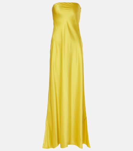 Filo strapless silk satin gown - Christopher Esber - Modalova