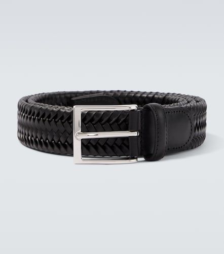 Rubinacci Braided leather belt - Rubinacci - Modalova