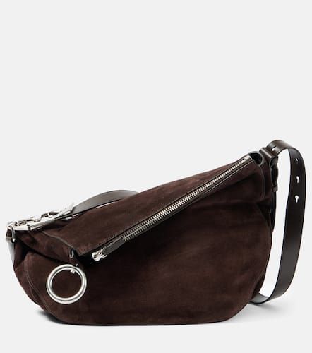 Bolso al hombro Knight Medium de ante - Burberry - Modalova