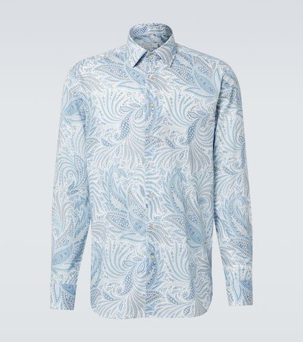 Etro Camisa de algodón con paisley - Etro - Modalova