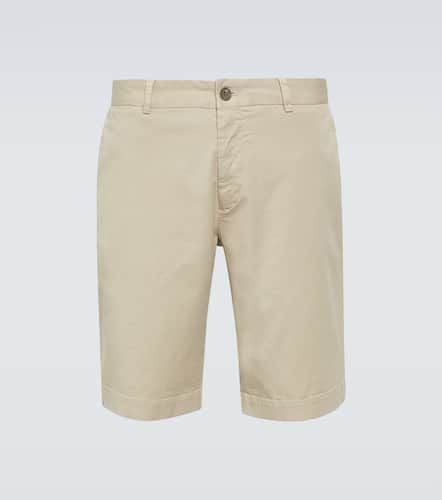 Mid-rise cotton-blend twill shorts - Sunspel - Modalova