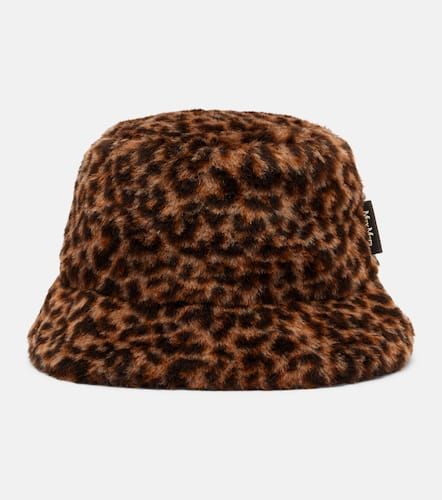 Chapeau bob en alpaga, laine et soie - Max Mara - Modalova