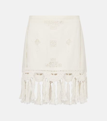 Minigonna Sandra in cotone macramé - Isabel Marant - Modalova