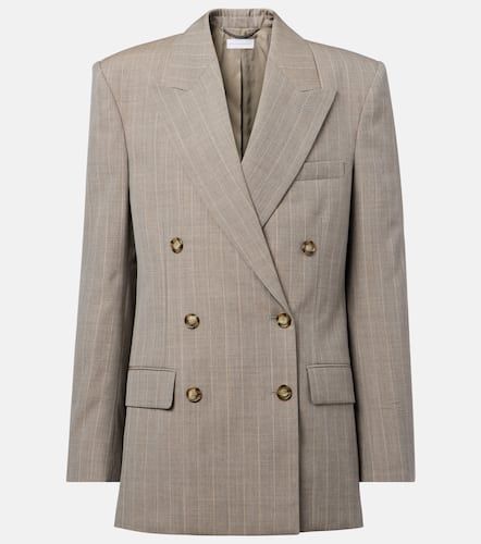 Oversized double-breasted wool blazer - Stella McCartney - Modalova