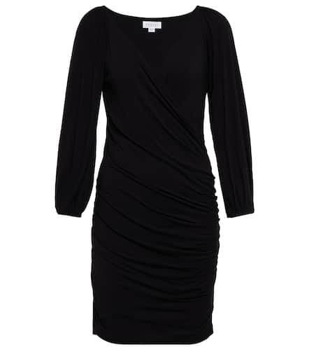 Ruched cotton-blend minidress - Velvet - Modalova