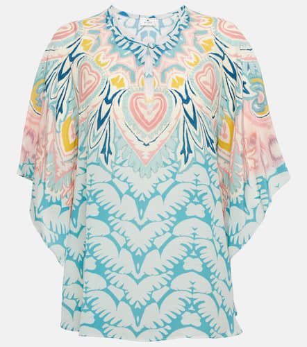 Etro Bedruckte Bluse aus Seide - Etro - Modalova