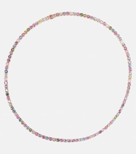 Essentials RiviÃ¨re 18kt rose gold necklace with sapphires - Bucherer Fine Jewellery - Modalova