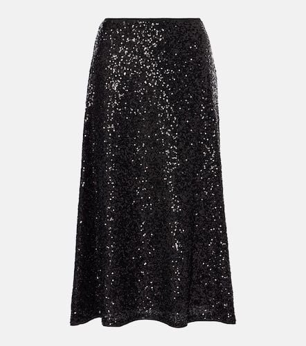 Araminta sequined high-rise midi skirt - Diane von Furstenberg - Modalova