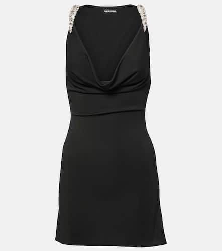 Crystal-embellished minidress - David Koma - Modalova