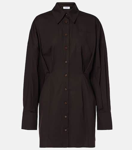 The Attico Cotton-blend shirt dress - The Attico - Modalova