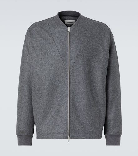 Jil Sander Zip-up wool sweatshirt - Jil Sander - Modalova