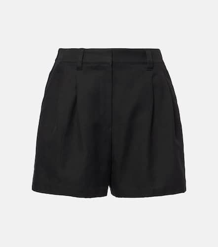 Cotton and linen shorts - Brunello Cucinelli - Modalova