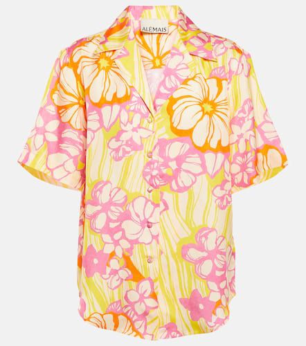 Alémais Camisa Fenella de seda floral - Alemais - Modalova