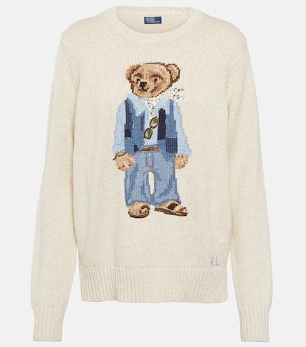 Polo Bear intarsia cotton sweater - Polo Ralph Lauren - Modalova