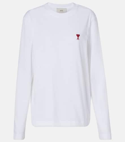 Camiseta Ami De Cœur de jersey de algodón - Ami Paris - Modalova