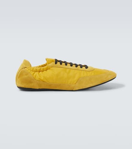 Collapse Re-Nylon suede-trimmed sneakers - Prada - Modalova