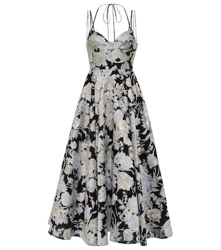 Abito midi Rea in jacquard fil coupé - Erdem - Modalova