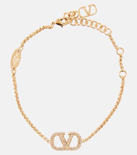 Armband VLogo mit Kristallen - Valentino - Modalova