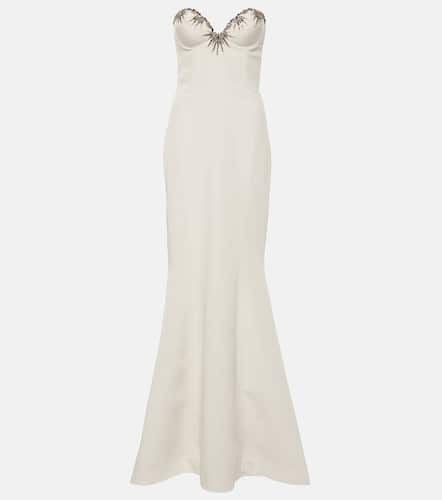 Iris embellished silk maxi dress - Miss Sohee - Modalova