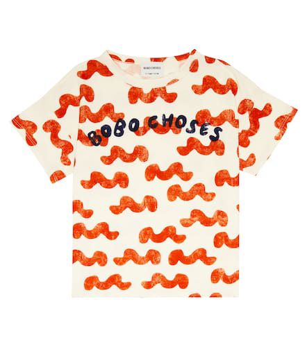 Camiseta en jersey de algodón estampada - Bobo Choses - Modalova