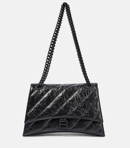 Crush Medium leather shoulder bag - Balenciaga - Modalova